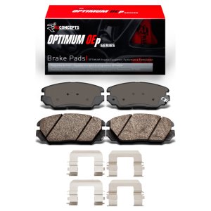 Hyundai Azera Brake Pads - Front - R1 Concepts - Optimum OE - `05-`11